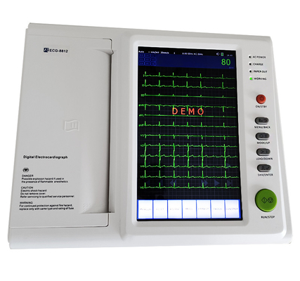Akumulator Rainbow Oficjalny przenośny 12-odprowadzeniowy aparat EKG 12 kanałów